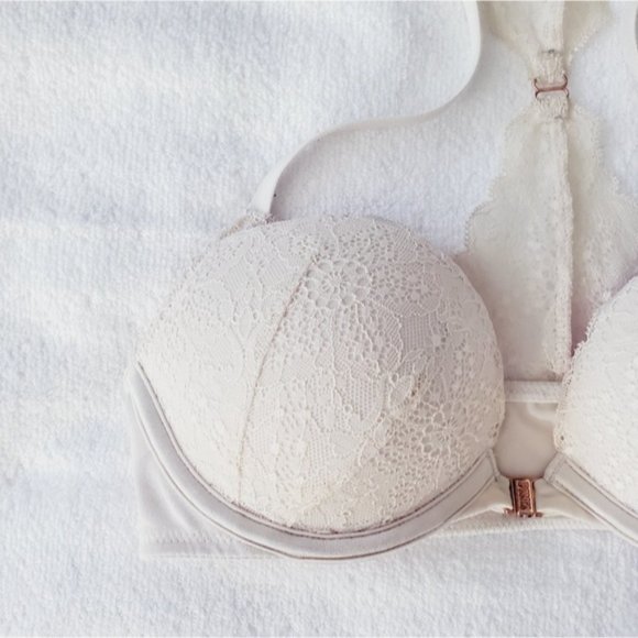 SOLD- Victoria's Secret Pink- Date Pushup Bra 32C - Picture 5 of 16